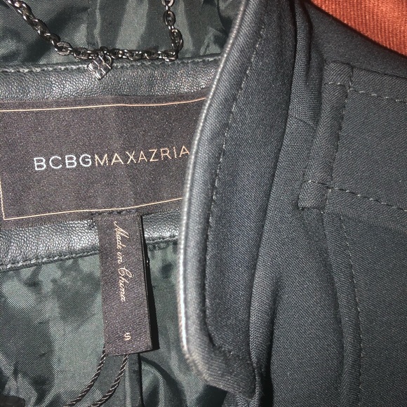 BCBG Ladies Jacket with leather accents - Picture 6 of 14
